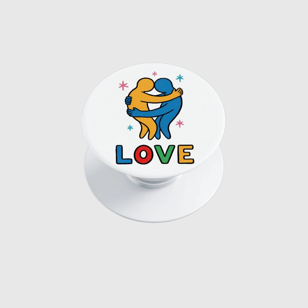 Custom Photo Phone Grip – Irregular & Round Shapes | 5 Premium Materials | 6 Airbag Bases | Personalized Pop Grip for Phones - 1