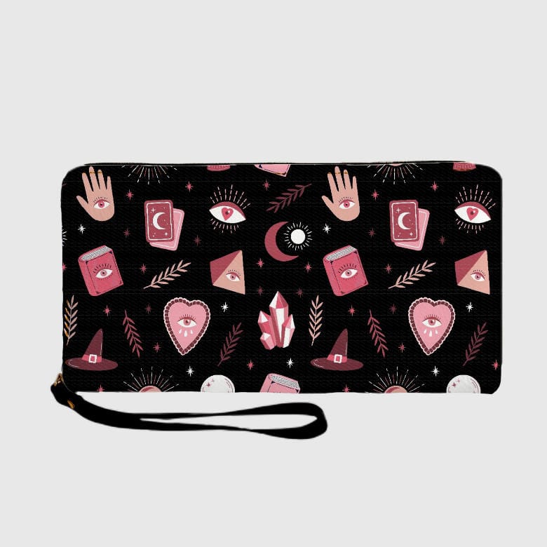 Witchy Celestial Tarot Wallet for Spiritual Lovers Daily Use - 1