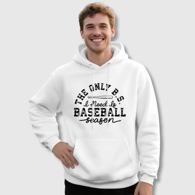 Funny Baseball Season Quote Hoodie for Baseball Fans Gifts