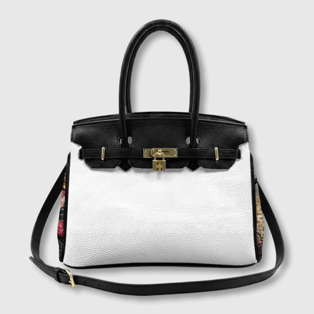 Personalized Women's PU Handbag – Custom Elegant Tote Bag Gift for Her - 1