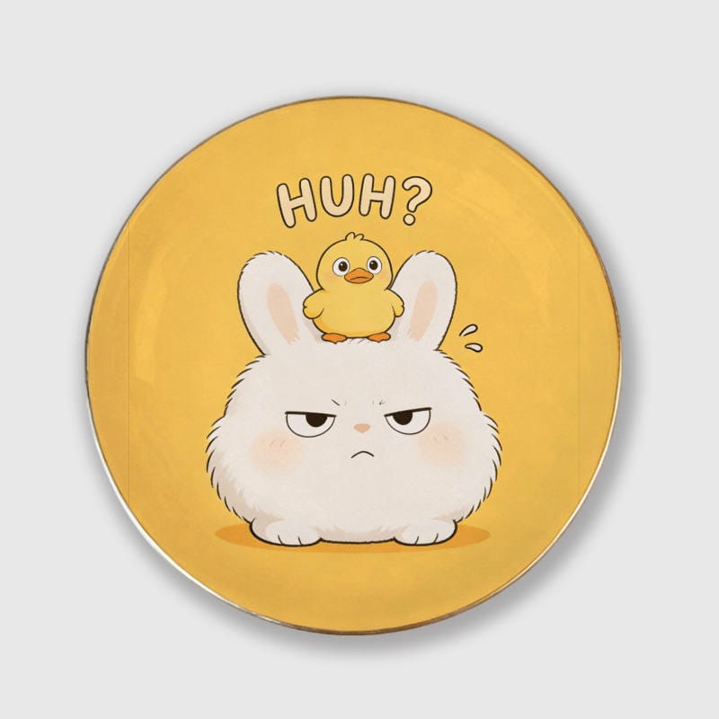 Cute Bunny Duck Ceramic Jewelry Tray for Pet Gifts