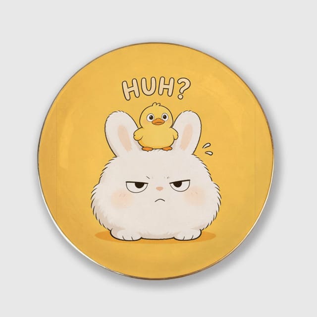 Cute Bunny Duck Ceramic Jewelry Tray for Pet Gifts