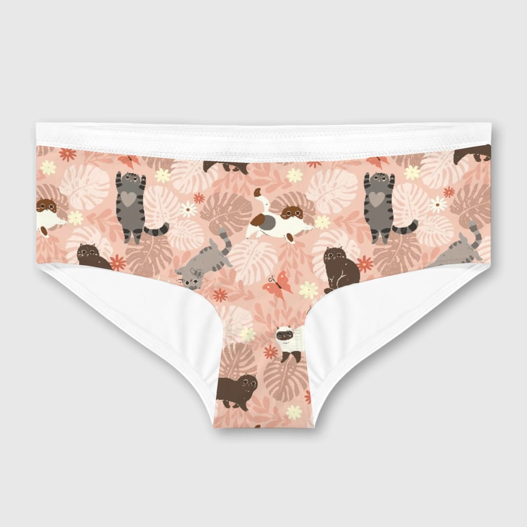 Personalized Photo Women's Lace Underpants – Custom Print Soft Underwear - 1