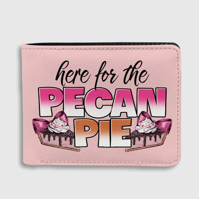 Pecan Pie Wallet for Foodie Thanksgiving Gift