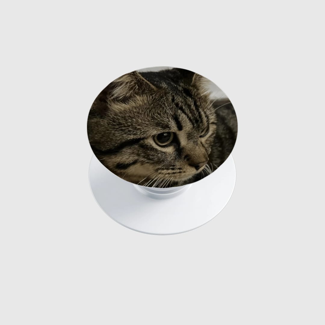 Custom Photo Phone Grip – Irregular & Round Shapes | 5 Premium Materials | 6 Airbag Bases | Personalized Pop Grip for Phones - 1