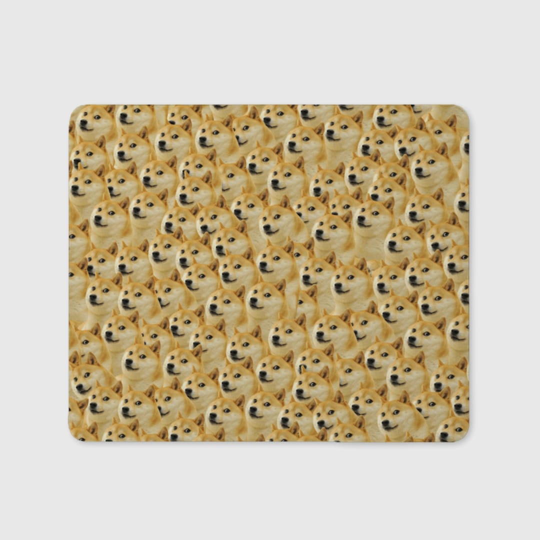Doge Overload Mouse Pad - 1