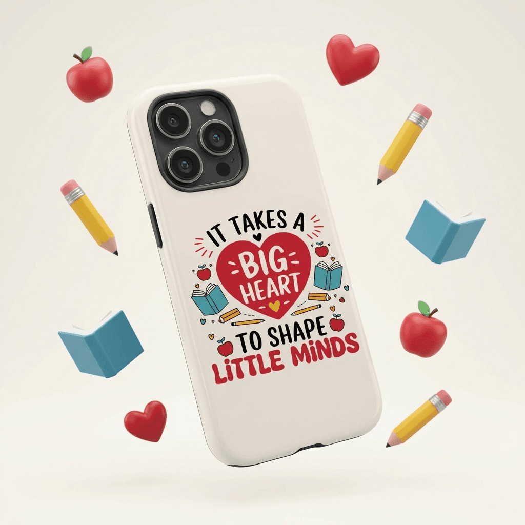 Teacher Themed Magnetic iPhone Case Ideal Teacher Appreciation End of Year Gift