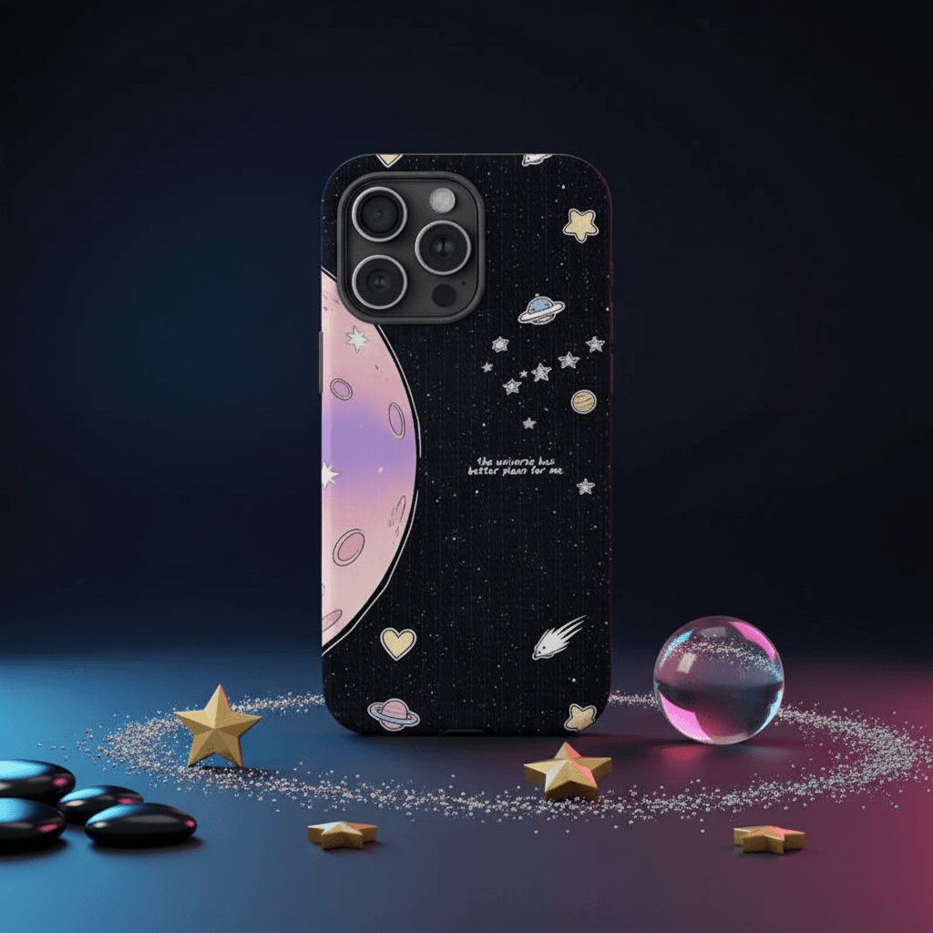 Cute Starry Cosmic Magnetic iPhone Case Perfect Birthday Holiday Gift for Women Teen Girls