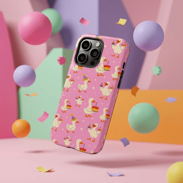 Cute Birthday Goose Magnetic Phone Case Perfect for Birthday Gifts & Everyday Use