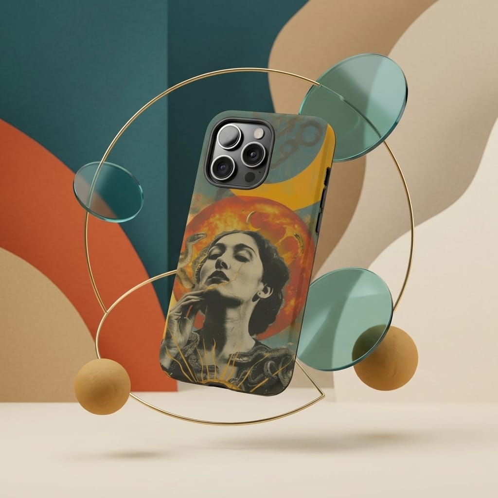 Personalized Occult Art MagSafe iPhone Case - Custom Gift for iPhone 15/16/17 Pro/Max