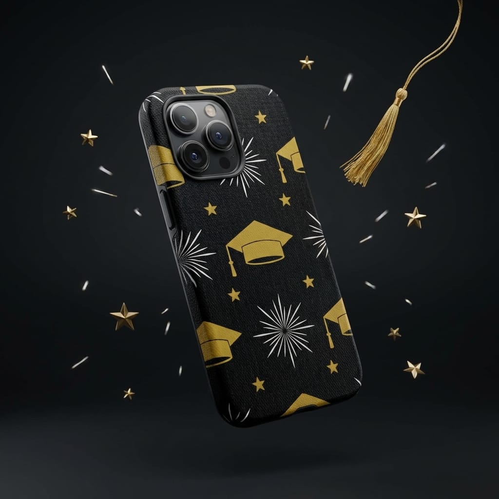Graduation Themed Magnetic Phone Case Ideal for Graduates and Grad Gift Shoppers