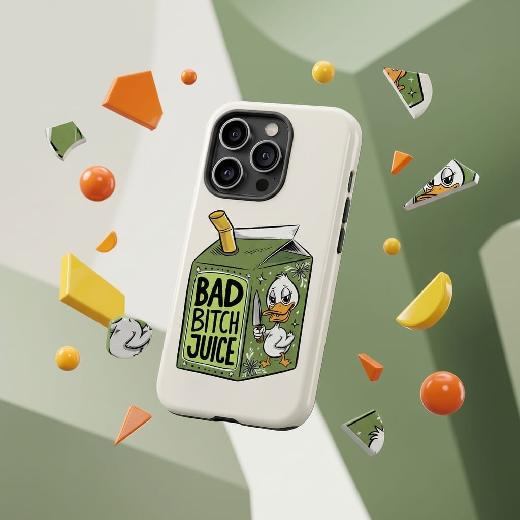 Funny Sassy Duck Magnetic Phone Case for Friend Birthday Gift