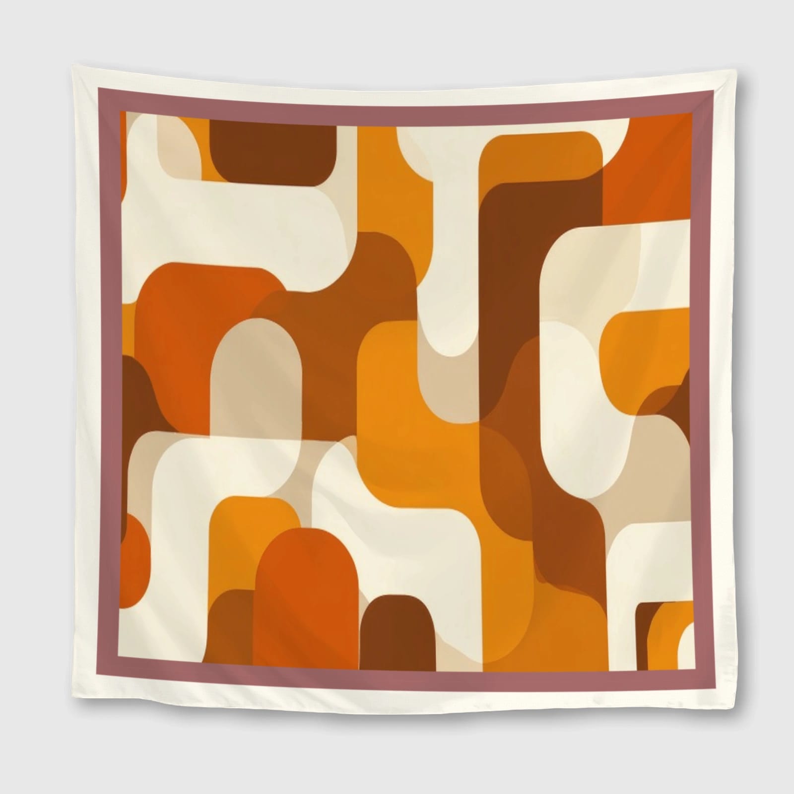 Custom All-Over Square Towel – Personalized Lightweight Square Scarf